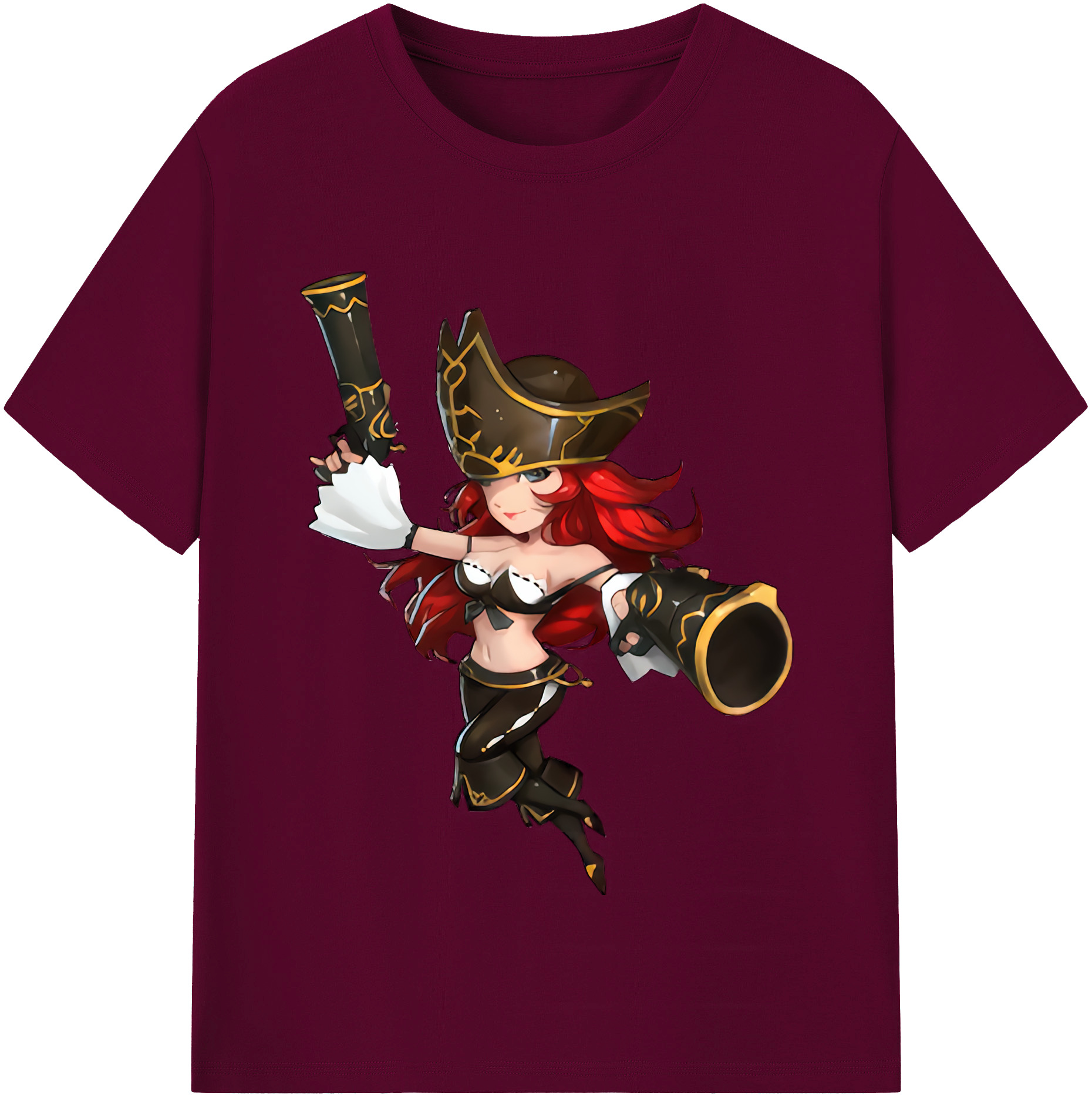 （画像用） リーグ・オブ・レジェンド League of Legends LOL レディースカジュアルプリントTシャツ（綿100％）